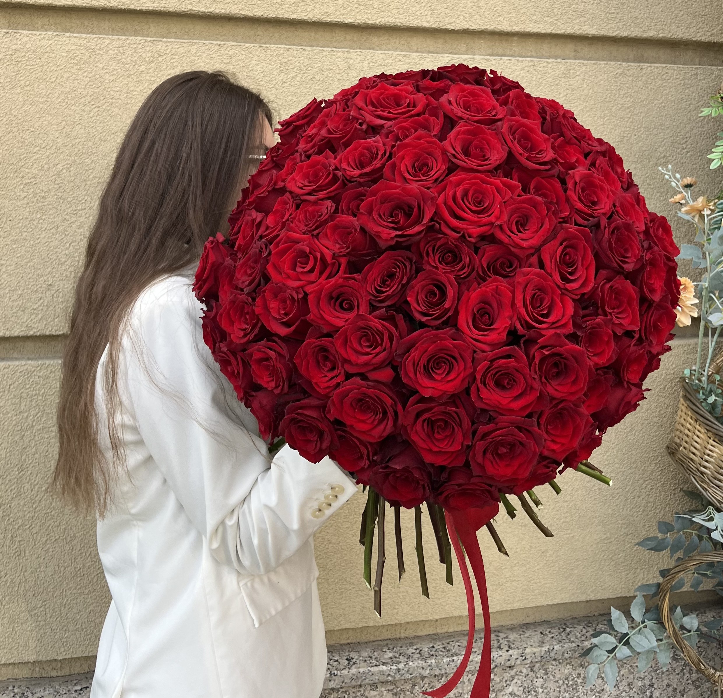 Букет из 101 розы